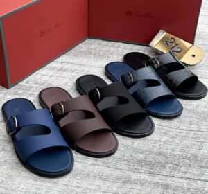 Classic Loro Piana Slide Sandal