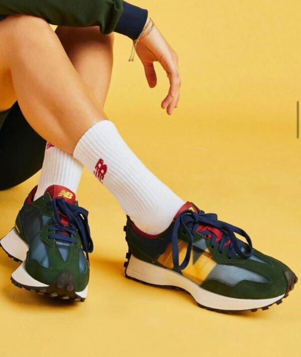 New Balance 327 Navy Red