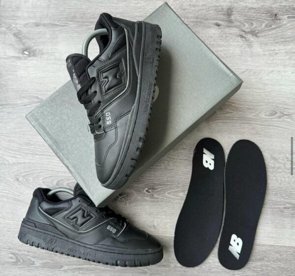 The New Balance 550 – Triple Black