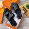 High Quality LV Leather Sandal