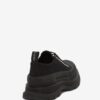 Alexander McQueen Tread Slick Lace Up In Black