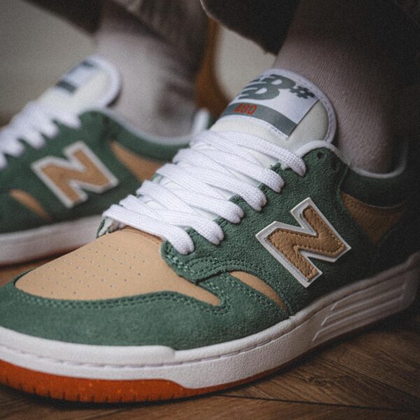 New Balance Numeric 480 Skate Shoes – Juniper/White