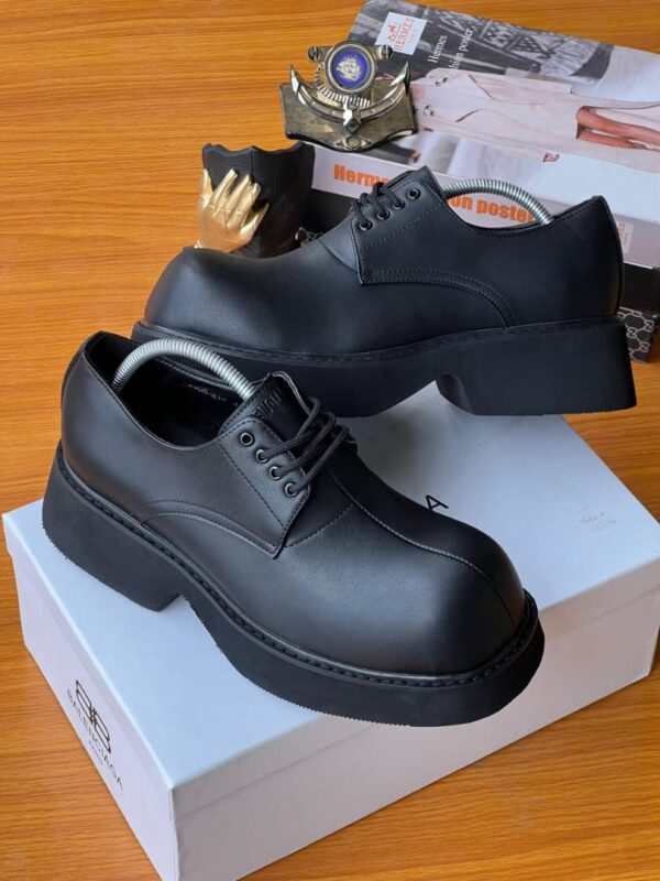 Balenciaga Big Toe Lace-Up Low-Cut Boot