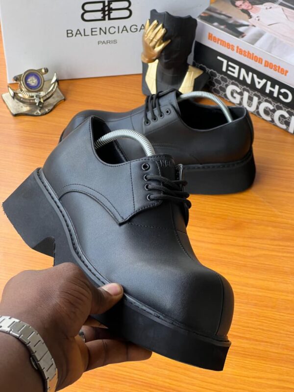 Balenciaga Big Toe Lace-Up Low-Cut Boot