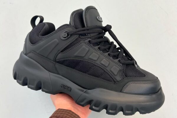 Dior x Lewis Hamilton Snow Sneaker – Black Patent