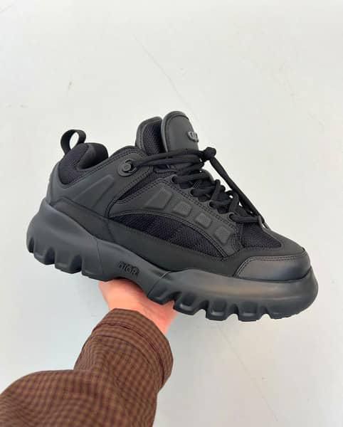 Dior x Lewis Hamilton Snow Sneaker – Black Patent