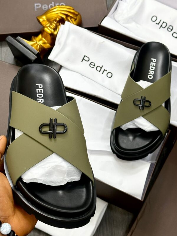Pedro Cross Slide Sandals