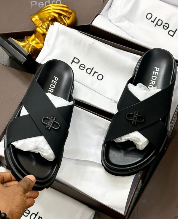 Pedro Cross Slide Sandals