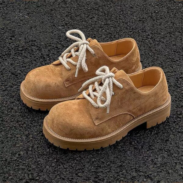 Balenciaga British Style Men Round Toe