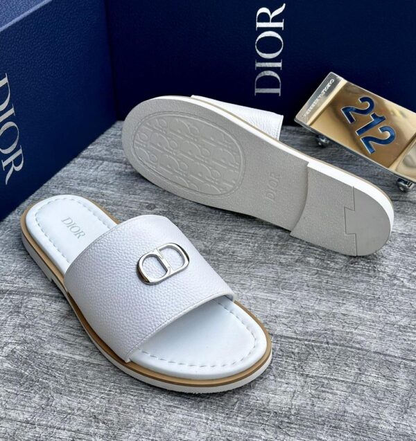 Dior Mens Leather Slide