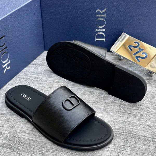 Dior Mens Leather Slide