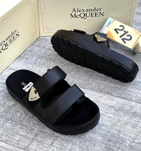 Alexander McQueen Double-Strap slide sandal