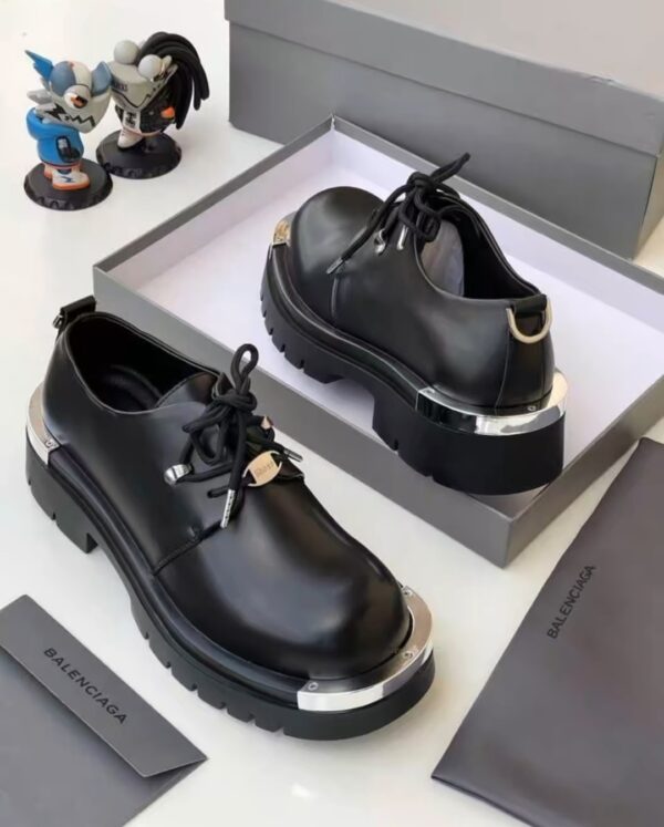 Balenciaga Derby—Silver Toe