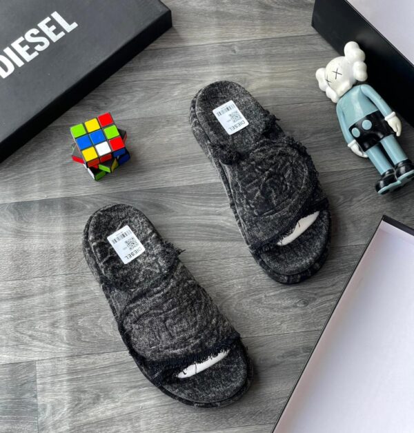 Diesel Denim Slides