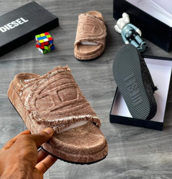 Diesel Denim Slides