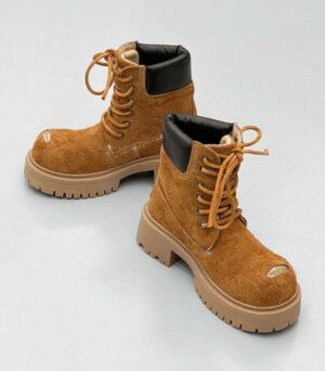 Premium Lace-Up Boots