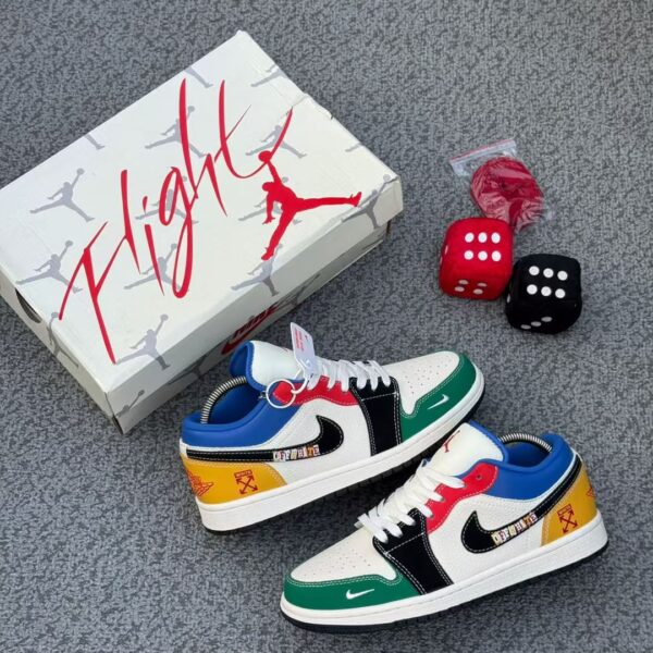 Nike Air Jordan 1 Low Custom Sneakers