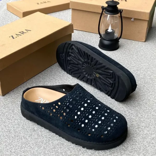Zara Perforated Mules