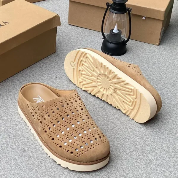 Zara Perforated Mules