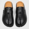 Men's Buckle Strap Split Toe Slip-On