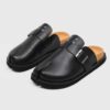 Men's Buckle Strap Split Toe Slip-On