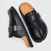 Men's Buckle Strap Split Toe Slip-On